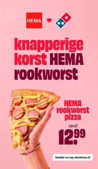 HEMA rookworst pizza aanbieding bij Hema – geldig van 09.03.2026 t/m 15.03.2026
