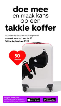 takkie koffer aanbieding bij Hema – geldig van 12.01.2026 t/m 18.01.2026