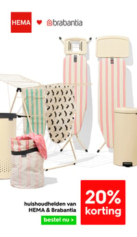 huishoudhelden van HEMA & Brabantia aanbieding bij Hema – geldig van 12.01.2026 t/m 18.01.2026