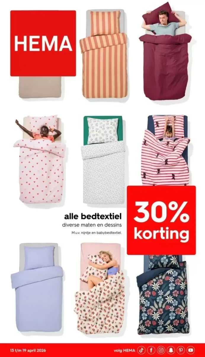 Hema folder – pagina 1