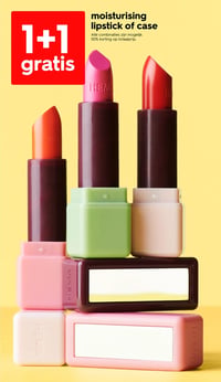 moisturising lipstick of case aanbieding bij Hema – geldig van 16.03.2026 t/m 22.03.2026