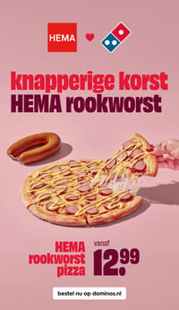 HEMA rookworst pizza aanbieding bij Hema – geldig van 16.03.2026 t/m 22.03.2026