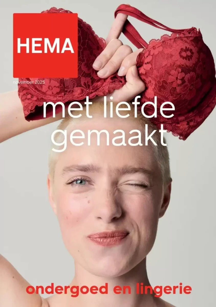 Hema folder – pagina 1