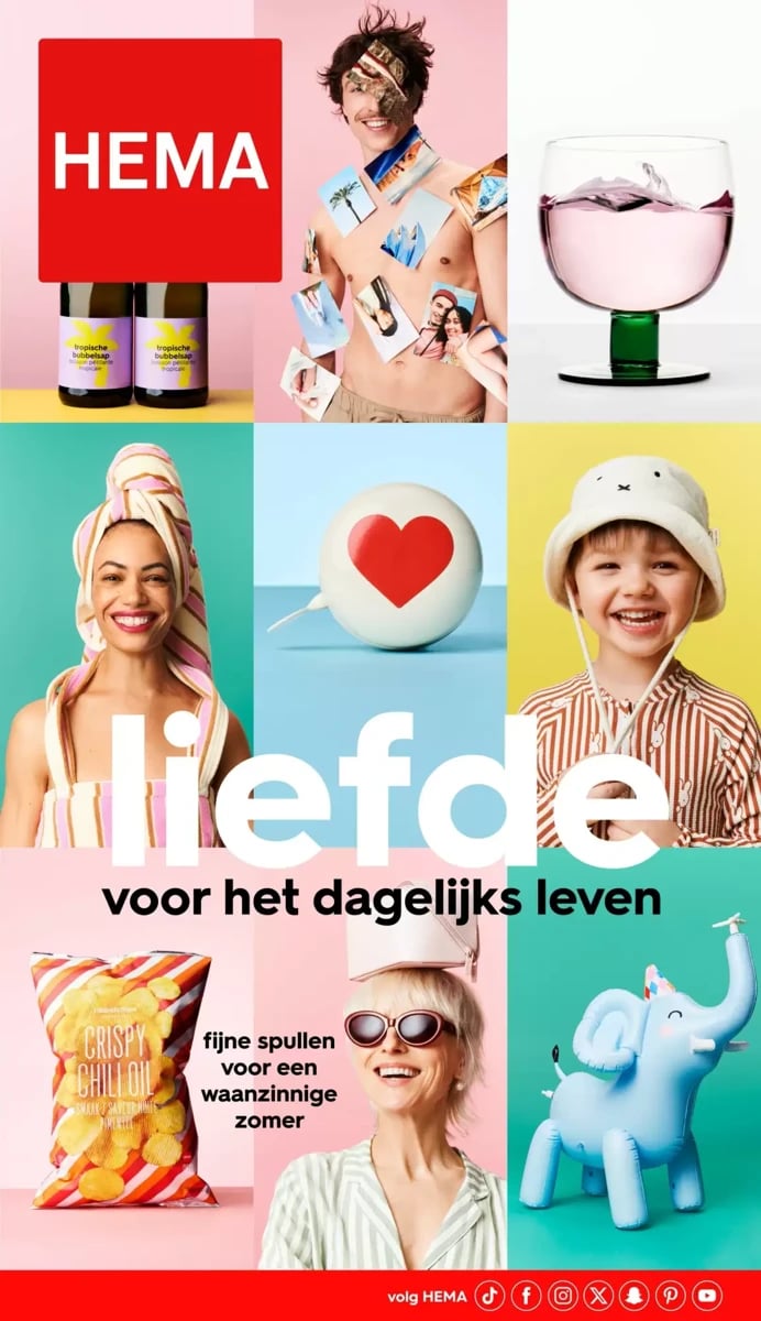 Hema folder – pagina 1