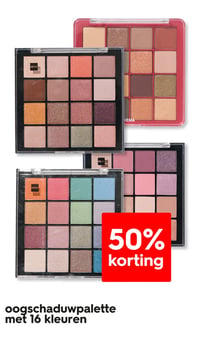 oogschaduwpalette met 16 kleuren aanbieding bij Hema – geldig van 20.04.2026 t/m 26.04.2026