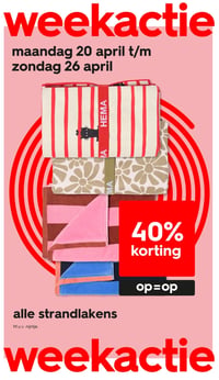 alle strandlakens aanbieding bij Hema – geldig van 20.04.2026 t/m 26.04.2026