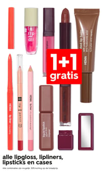 alle lipgloss, lipliners, lipsticks en cases aanbieding bij Hema – geldig van 20.04.2026 t/m 26.04.2026