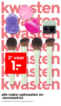 alle make-upkwasten en -accessoires aanbieding bij Hema – geldig van 20.04.2026 t/m 26.04.2026