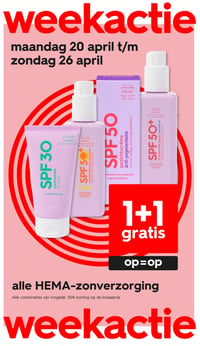 alle HEMA-zonverzorging aanbieding bij Hema – geldig van 20.04.2026 t/m 26.04.2026