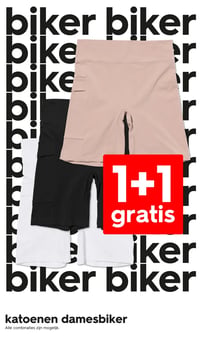 katoenen damesbiker aanbieding bij Hema – geldig van 20.04.2026 t/m 26.04.2026