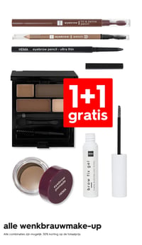 alle wenkbrauwmake-up aanbieding bij Hema – geldig van 20.04.2026 t/m 26.04.2026