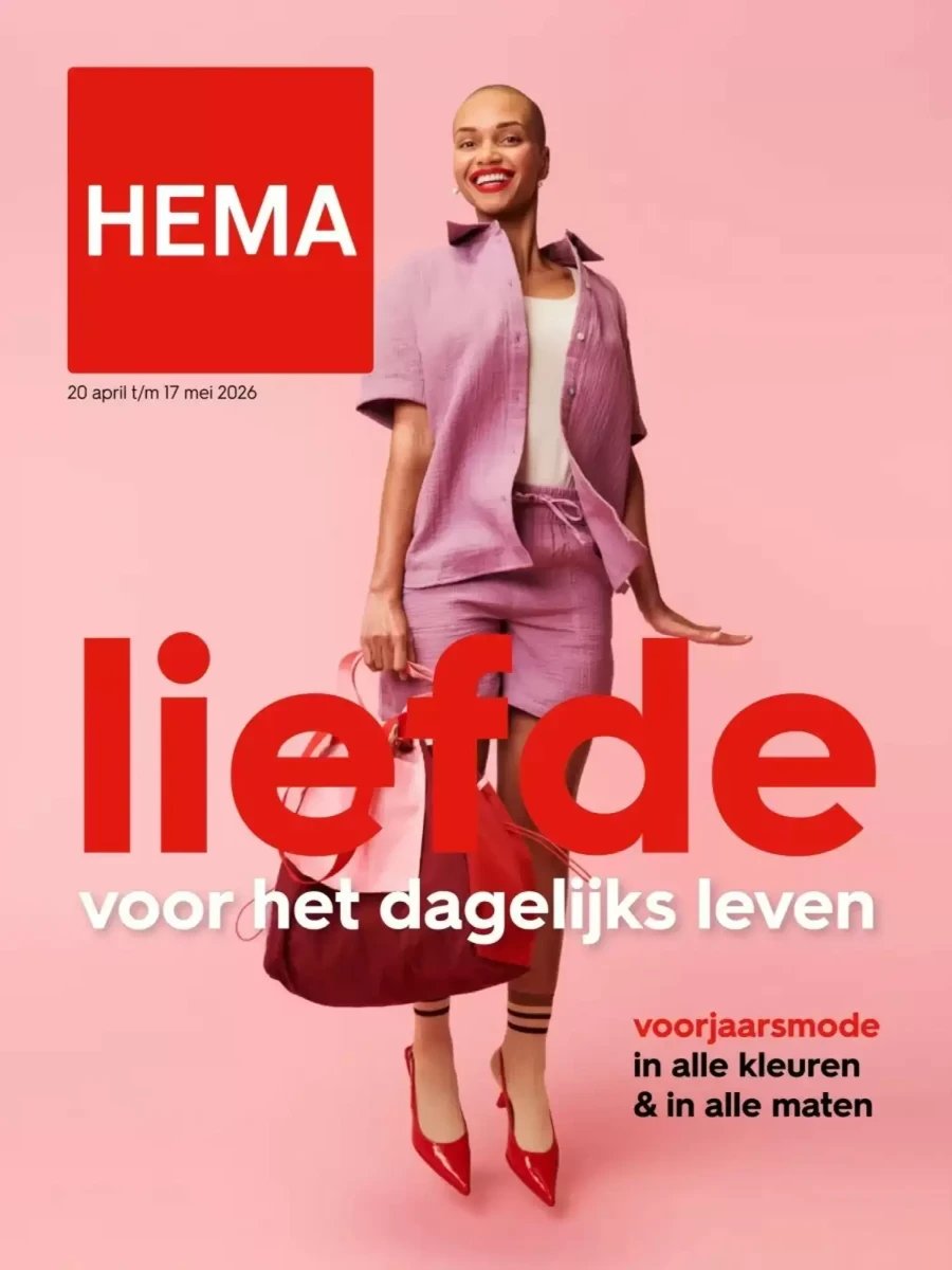 Hema folder – pagina 1
