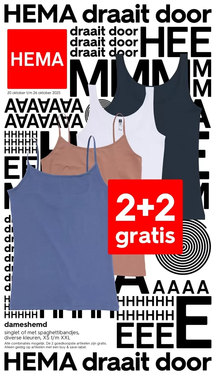 Hema folder – pagina 1