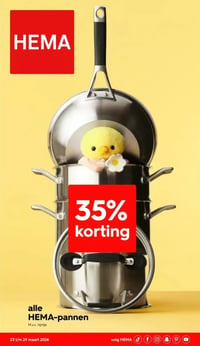 alle HEMA-pannen aanbieding bij Hema – geldig van 23.03.2026 t/m 29.03.2026
