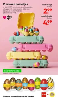 groot doosje 18 eitjes aanbieding bij Hema – geldig van 23.03.2026 t/m 29.03.2026