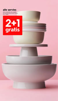 alle servies aanbieding bij Hema – geldig van 30.03.2026 t/m 05.04.2026