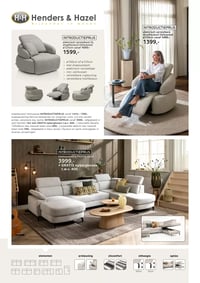 elektrisch verstelbare XL draaifauteuil Hollywood ø125cm aanbieding bij Henders-hazel – geldig van 25.03.2026 t/m 04.04.2026
