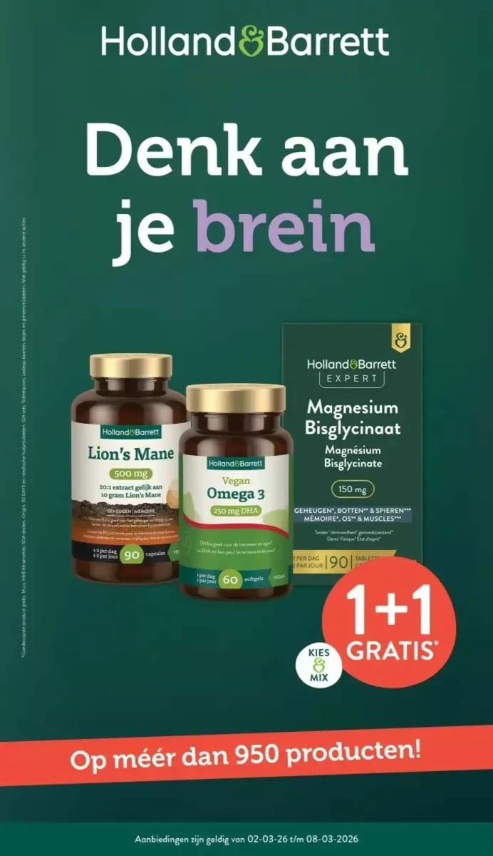 Holland Barrett folder – pagina 1