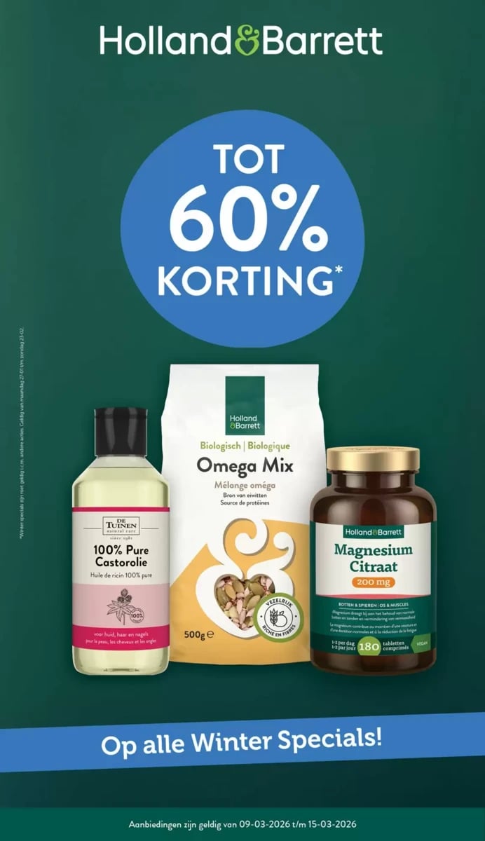 Holland Barrett folder – pagina 1