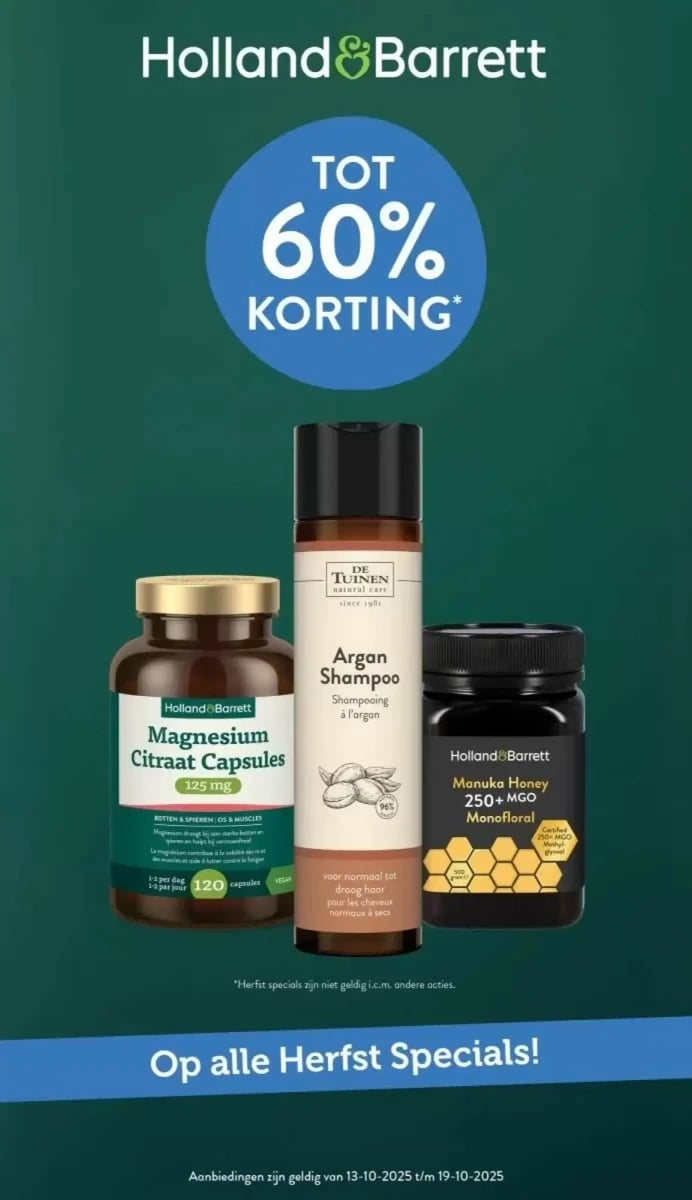 Holland Barrett folder – pagina 1