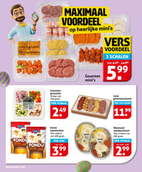 Gourmet mini's aanbieding bij Hoogvliet – geldig van 01.04.2026 t/m 07.04.2026