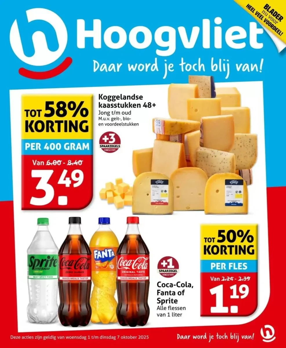 Hoogvliet folder – pagina 1