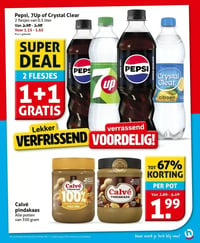 Calvé pindakaas aanbieding bij Hoogvliet – geldig van 02.01.2026 t/m 06.01.2026
