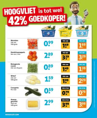 Courgette aanbieding bij Hoogvliet – geldig van 02.01.2026 t/m 06.01.2026