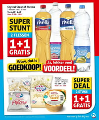 Crystal Clear of Rivella aanbieding bij Hoogvliet – geldig van 02.01.2026 t/m 06.01.2026