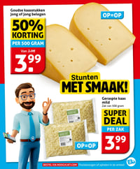 Goudse kaastukken jong of jong belegen aanbieding bij Hoogvliet – geldig van 03.06.2026 t/m 09.06.2026