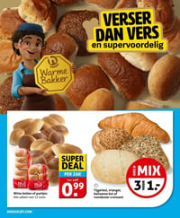 Tijgerbol, triangel, Italiaanse bol of roomboter croissant aanbieding bij Hoogvliet – geldig van 04.02.2026 t/m 10.02.2026