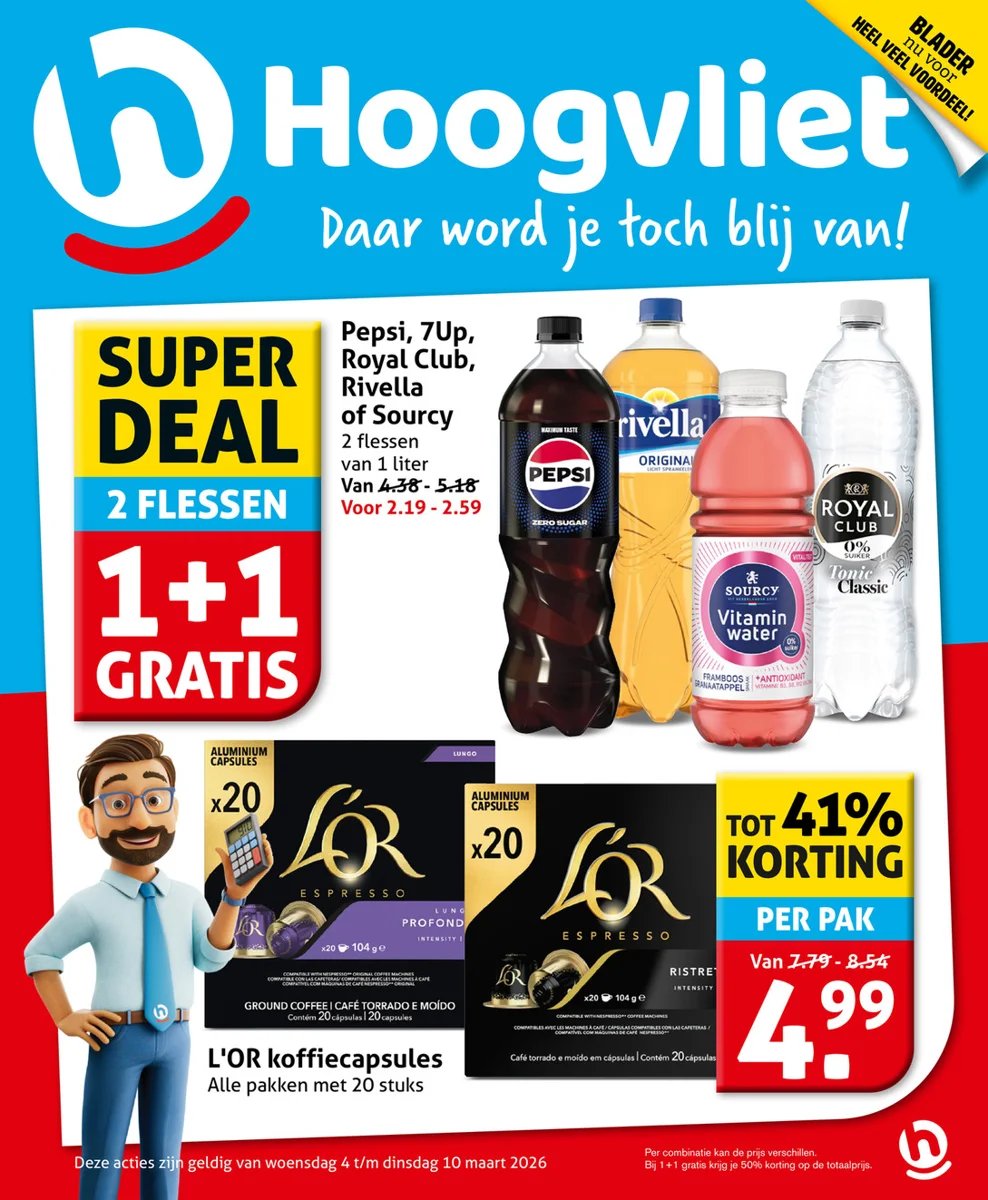 Hoogvliet folder – pagina 1