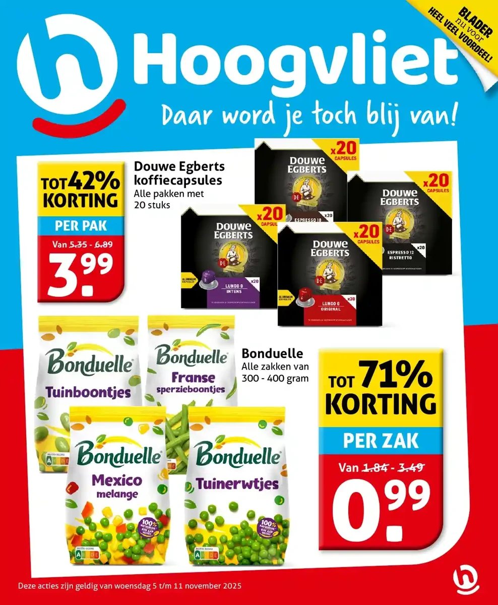 Hoogvliet folder – pagina 1