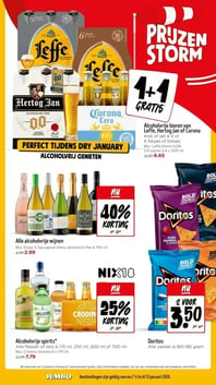 Alcoholvrije spirits aanbieding bij Hoogvliet – geldig van 07.01.2026 t/m 13.01.2026