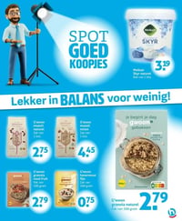 G'woon granola rood fruit aanbieding bij Hoogvliet – geldig van 07.01.2026 t/m 13.01.2026