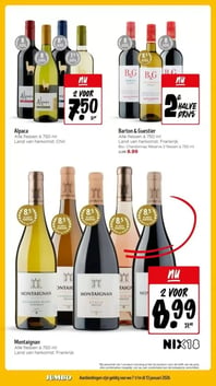 Montaignan aanbieding bij Hoogvliet – geldig van 07.01.2026 t/m 13.01.2026