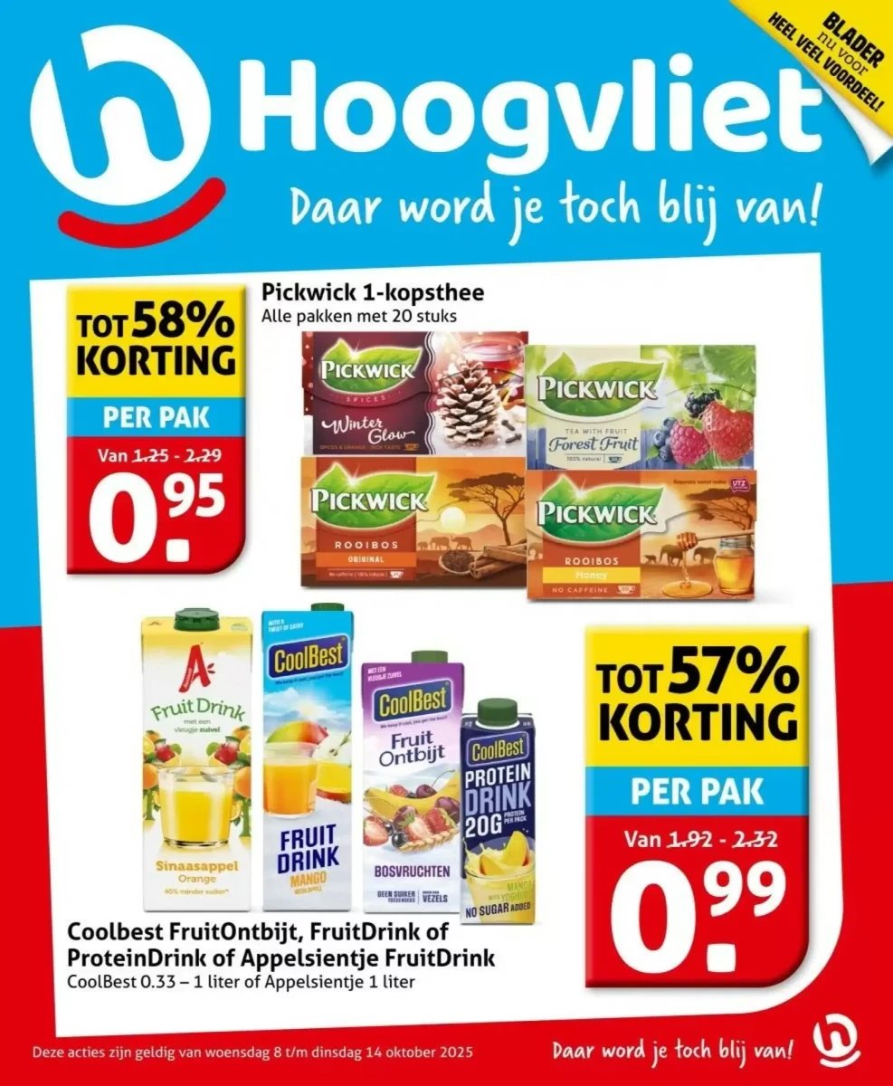 Hoogvliet folder – pagina 1