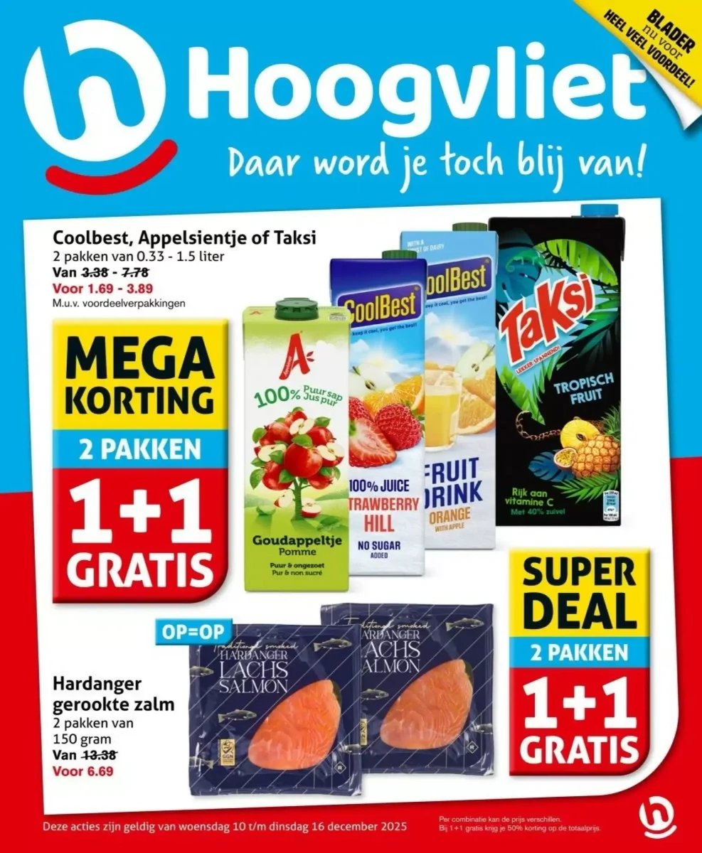 Hoogvliet folder – pagina 1