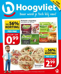 Verse pizza aanbieding bij Hoogvliet – geldig van 11.02.2026 t/m 17.02.2026