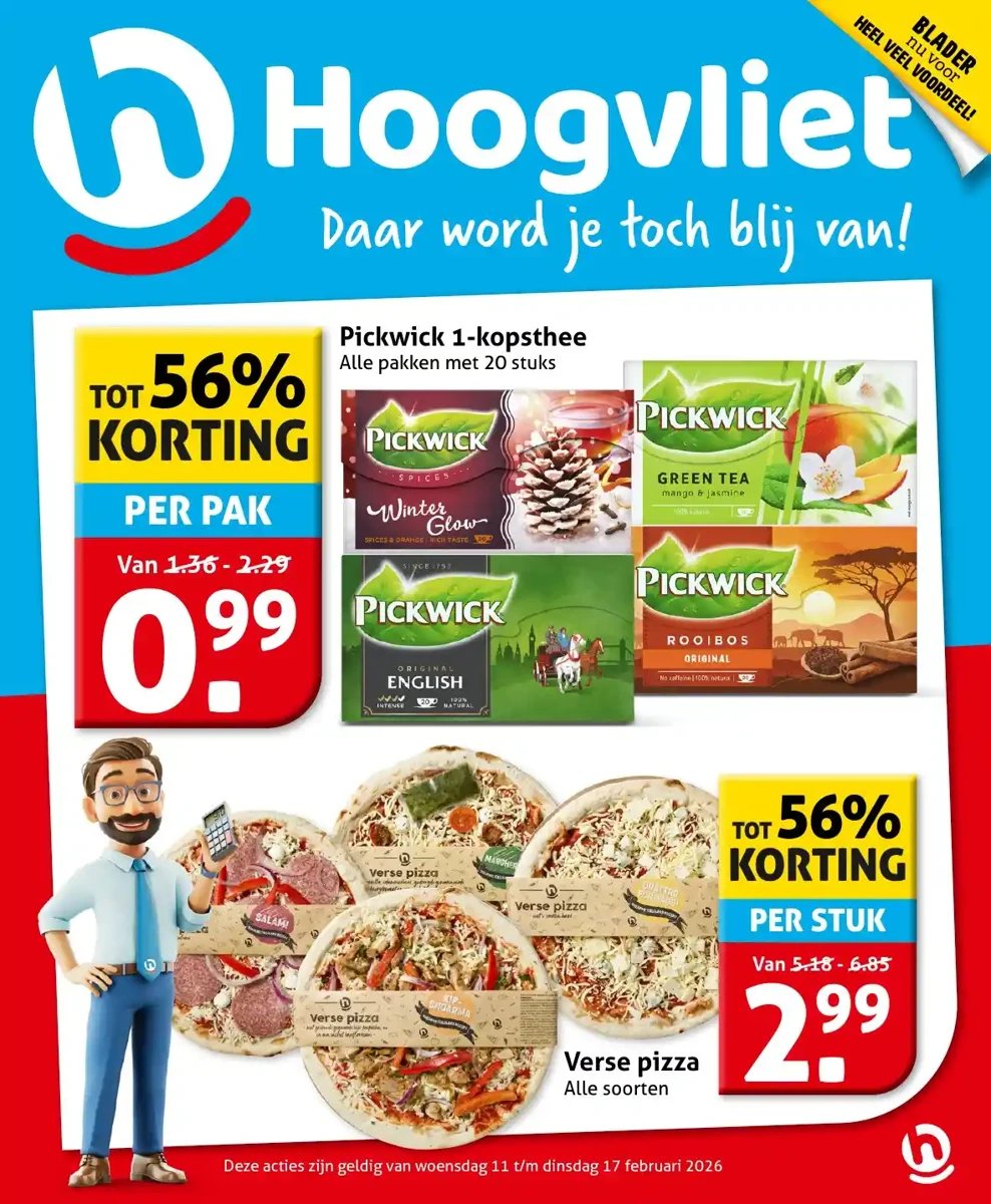 Hoogvliet folder – pagina 1