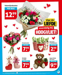 Hartjesboeket aanbieding bij Hoogvliet – geldig van 11.02.2026 t/m 17.02.2026