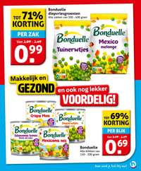 Bonduelle aanbieding bij Hoogvliet – geldig van 11.03.2026 t/m 17.03.2026