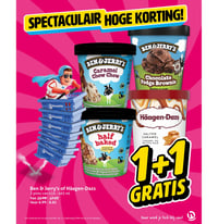 Ben & Jerry's of Häagen-Dazs aanbieding bij Hoogvliet – geldig van 14.01.2026 t/m 20.01.2026