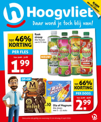 Raak siroop aanbieding bij Hoogvliet – geldig van 15.04.2026 t/m 21.04.2026