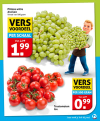 Pitloze witte druiven aanbieding bij Hoogvliet – geldig van 15.04.2026 t/m 21.04.2026