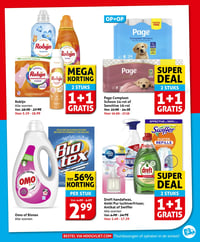 Page Compleet Schoon 24-rol of Sensitive 16-rol aanbieding bij Hoogvliet – geldig van 15.04.2026 t/m 21.04.2026