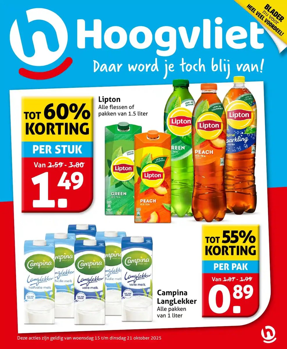 Hoogvliet folder – pagina 1