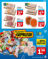 Fricandeau of grillham aanbieding bij Hoogvliet – geldig van 17.12.2025 t/m 26.12.2025