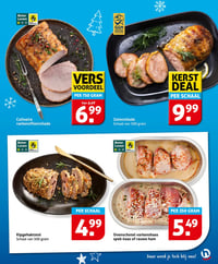 Ovenschotel varkenshaas spek-kaas of rauwe ham aanbieding bij Hoogvliet – geldig van 17.12.2025 t/m 26.12.2025
