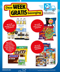 Celebrations, Balisto, Be Kind, Bounty, Dove, Extra, M&M, Maltesers, Mars, Milky Way, Snickers of Twix aanbieding bij Hoogvliet – geldig van 17.12.2025 t/m 26.12.2025